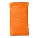 マットフィルムパッケージバッグ  バブルメーラー  パッド入り封筒  長方形  ダークオレンジ  22.2x12.4x0.2cm X-OPC-P002-01C-07-1