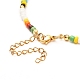 Love Beaded Necklace for Teen Girl Women NJEW-TA00008-5