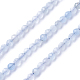 Natürliche Aquamarin Perlen Stränge X-G-F619-05-3mm-1