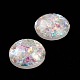 Resin Imitation Opal Cabochons RESI-E042-07B-4