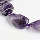 Nuggets Natural Amethyst Beads Strands G-D772-03-1
