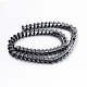 Non-magnetic Synthetic Hematite Beads Strands G-P341-28-7x4mm-2
