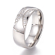 304 anelli in acciaio inox RJEW-F098-11P-3
