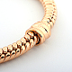 Laiton européen bracelets de style pour la fabrication de bijoux KK-R031-03-4