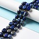 Brins de perles de lapis lazuliib naturel G-B028-B12-2