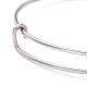 Fabrication de bracelet extensible en acier inoxydable réglable unicraftale 304 BJEW-UN0006-35P-2