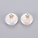 Perle coltivate d'acqua dolce perla naturale PEAR-E012-B-2