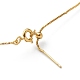 Brass Slider Bracelet/Bolo Necklace Making NJEW-Z011-04G-2