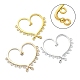 18Pcs 3 Colors Alloy Ear Cuff Findings FIND-YW0004-24-2