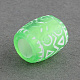 Transparent Acrylic European Beads OPDL-R112-01-2