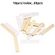 Латунные подвески KK-PH0036-06-WH-3