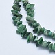 Natürliche Serpentin / grüne Spitze Stein Perlen Stränge G-E447-L-18-3