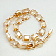 Electroplated Glass Beads EGLA-H002-A-07-2