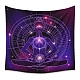 Yoga Meditation Trippy Polyester Wall Hanging Tapestry PW23040452827-1