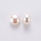 Perle di perle d'acqua dolce coltivate naturali di grado aaa PEAR-N020-01A-5