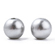 Perles d'imitation en plastique ABS peintes à la bombe OACR-T015-05B-03-2
