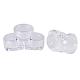 BENECREAT 30 Pack 3ml/3g Empty Cosmetic Jars Clear Plastic Jars for Travel Cosmetic Lip blam MRMJ-BC0001-10-5