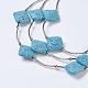 Waxed Cord Tiered Necklaces NJEW-P185-B03-2