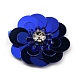 Аппликации из бисера из пвх в форме цветка/блестки DIY-WH0308-287B-1