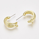 Accessoires de clous d'oreilles en alliage X-PALLOY-S125-034-1