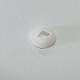 クラフト用品プラスチック人形の目パーツ  ぬいぐるみの目  安全の目  半円  ブラック  6mm DOLL-PW0001-070B-2
