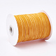 シングルフェイスベルベットリボン  オレンジ  3/8インチ（9.5~10mm）  約50ヤード/ロール（45.72メートル/ロール） SRIB-T004-01-19-2