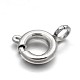 304 Stainless Steel Spring Ring Clasps STAS-N076-01A-1