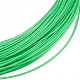 Pvcプラスチック模造籐籐  立体織り素材  DIYのための  家具編み物  カラフル  グリーン  2x2mm  80 M /バンドル KY-WH0020-50-2