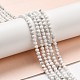 Chapelets de perles en howlite naturelle G-E608-A01-B-5