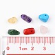 6 couleur perles de pierres précieuses G-X0004-B-2