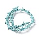 Chapelets de perles en turquoise synthétique G-L469-04-3