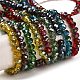 Electroplate Glass Faceted Rondelle Beads Strands EGLA-D020-4x3mm-M-2