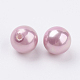 Perles de coquille semi-percée BSHE-G016-8mm-02-2