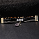 Fashion Zinc Alloy Leather Cord Multi-strand Bracelets BJEW-BB26637-1-5