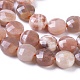 Natural Multi-Moonstone Beads Strands G-I249-A10-02-3