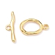 Rack Plating Brass Toggle Clasps KK-B036-01G-2