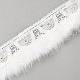 Кружевные ленты из полиэстера OCOR-WH0070-244-1