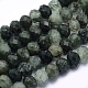 Natürlichen grünen Rutilquarz Perlen Stränge G-O170-64A-1