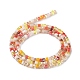 Brins de perles de verre de galvanoplastie de couleur dégradée GLAA-E042-05-B01-3