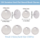CREATCABIN 260Pcs 2 Style 304 Stainless Steel Charms STAS-CN0001-41-2