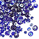 Nbeads 120 pcs perles de verre mauvais œil LAMP-NB0001-68-1
