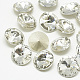 Cabujones de cristal con rhinestone RGLA-T086-10mm-01-1