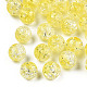 Perles en acrylique transparentes craquelées CACR-N002-03B-2
