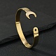 201 браслет-манжета из нержавеющей стали для женщин BJEW-B121-01-1