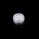 3dネイルアートスチールミニボールビーズ  diy芸術の丸い装飾を爪  銀色のメッキ  0.8~1mm MRMJ-K006-11S-2