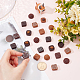 OLYCRAFT 60pcs 15 Styles Simulation Chocolate Resin Cabochons Artificial Chocolate Miniature Flatback Chocolate Resin Sets Mini Imitation Food Resin Miniature for Dollhouse Mini Kitchen Decorations RESI-OC0001-50-3