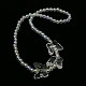 Милые прозрачные акриловые ожерелья на детский подарок на день NJEW-JN00269-03-2