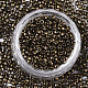 Electroplate Glass Seed Beads SEED-S042-01A-02-2