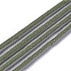 コットン糸  マクラメコード  装飾的な糸のスレッド  DIYの工芸品について  ギフトラッピングとジュエリー作り  ダークオリーブグリーン  3mm  約54.68ヤード（50m）/ロール OCOR-T001-01-01-4