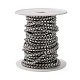 Men's Jewelry Making 304 Stainless Steel Box Chains CHS-A003F-4.0mm-3